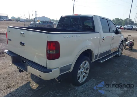 2008 Ford F-150 Limited z USA, uszkodzony, nr VIN 1FTRW14518FA81729